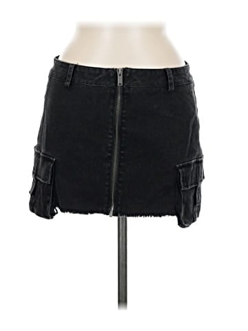 Current Mood Denim Skirt (view 1)
