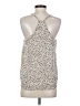 Olivia Grey Ivory Sleeveless Blouse Size XS - photo 2