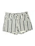 Almost Famous Stripes Gray Shorts Size 1 - photo 1