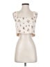 o.p.t Ivory Sleeveless Blouse Size S - photo 1