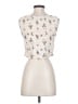 o.p.t Ivory Sleeveless Blouse Size S - photo 2