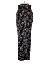 Rebecca Taylor Floral Black Casual Pants Size 4 - photo 1