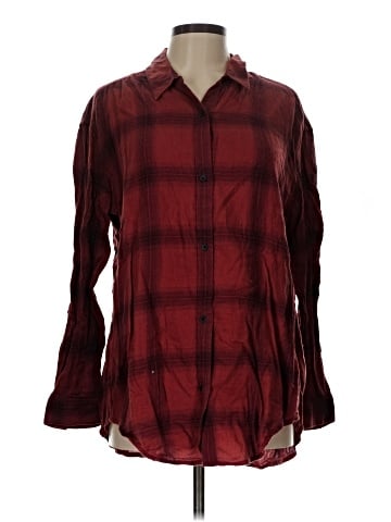 CALVIN KLEIN JEANS Long Sleeve Button-Down Shirt (view 1)
