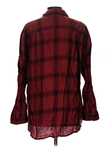 CALVIN KLEIN JEANS Long Sleeve Button-Down Shirt (view 2)