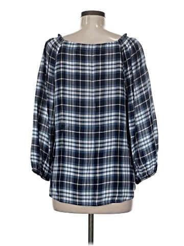 Ann Taylor LOFT 3/4 Sleeve Blouse (view 2)