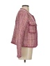 By Anthropologie Tweed Pink Jacket Size S - photo 4