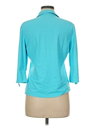 J. McLaughlin 3/4 Sleeve Button-Down Shirt (view 2)