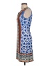 Hale Bob Print Blue Casual Dress Size XS - photo 5