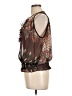 Desigual Brown Black 3/4 Sleeve Blouse Size L (estimated) - photo 5