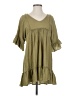 Rove 100% Polyester Green Casual Dress Size XS - photo 1