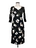 Loveappella Print Black Casual Dress Size S - photo 1