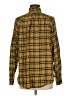 Ann Taylor LOFT Plaid Gold Long Sleeve Button-Down Shirt Size M - photo 2