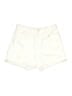 Just Black Solid Ivory Shorts Size S - photo 1