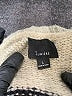 Lumiere Stripes Tan Pullover Sweater Size L - photo 7