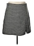 Old Navy 100% Polyester Houndstooth Black Casual Skirt Size L - photo 1