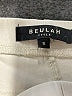 Beulah Style Solid Ivory Casual Pants Size S - photo 4