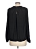 Assorted Brands 100% Polyester Black Long Sleeve Blouse Size L (estimated) - photo 2
