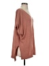 Peruvian Connection 100% Cotton Brown Poncho Size S - photo 4