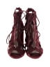 Qupid Burgundy Sandals Size 9 - photo 2