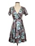 Monteau Paisley Gray Cocktail Dress Size S - photo 1