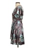 Monteau Paisley Gray Cocktail Dress Size S - photo 5