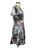Monteau Paisley Gray Cocktail Dress Size S - photo 4