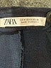 Zara 100% Polyester Blue Formal Skirt Size S - photo 4