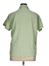 Unbranded Solid Green Short Sleeve Button-Down Shirt Size XL (estimated) - photo 2