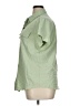 Unbranded Solid Green Short Sleeve Button-Down Shirt Size XL (estimated) - photo 5