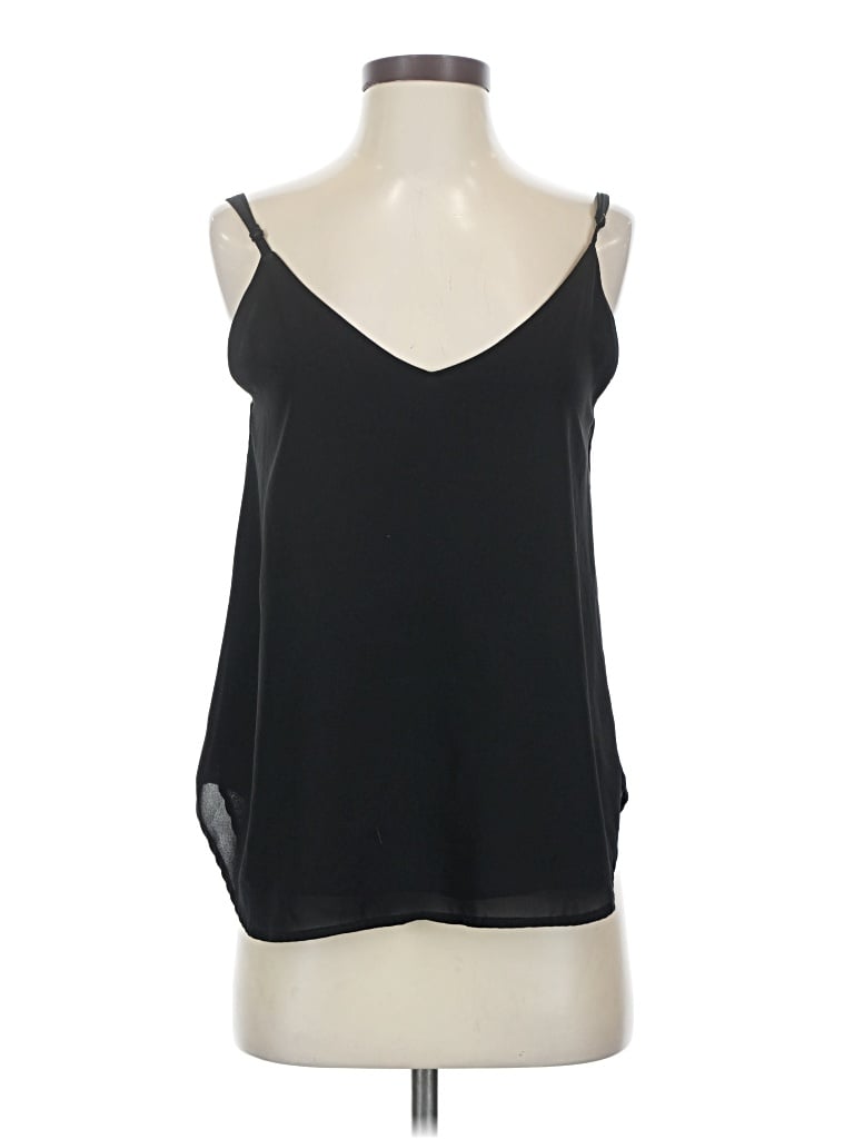 Pre-owned Cotton On Sleeveless Top Black Cold Shoulder Neckline Tops