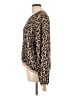 Love Token Animal Print Brown Pullover Sweater Size L - photo 5
