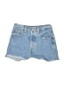 Levi's Blue Denim Shorts Size 26 waist - photo 1
