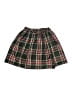 Crewcuts 100% Polyester Plaid Green Skirt Size 8 - photo 1