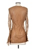 Zara Brown Long Sleeve Blouse Size S - photo 2