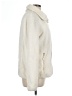 Weatherproof 100% Polyester Solid Ivory Faux Fur Jacket Size L - photo 4