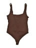 Popilush Solid Brown Bodysuit Size XXL - photo 1
