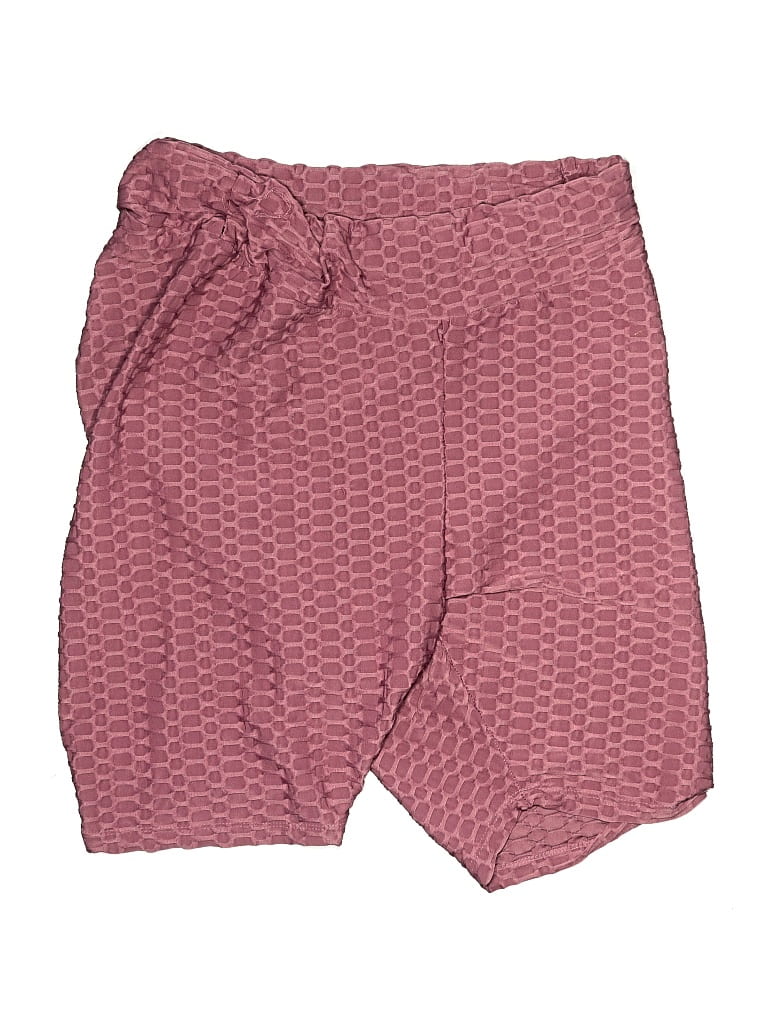 Pre-owned Assorted Brands Shorts In Burgundy