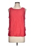 Ann Taylor LOFT Red Sleeveless Blouse Size L - photo 1