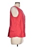 Ann Taylor LOFT Red Sleeveless Blouse Size L - photo 4
