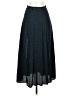 Topshop 100% Polyester Paisley Teal Formal Skirt Size 2 - photo 1