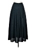 Topshop 100% Polyester Paisley Teal Formal Skirt Size 2 - photo 2