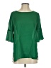 Ann Taylor Green 3/4 Sleeve Blouse Size S - photo 1