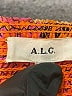 A.L.C. 100% Silk Paisley Orange Silk Skirt Size 2 - photo 4