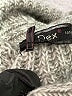 Dex Metallic Silver Turtleneck Sweater Size S - photo 8
