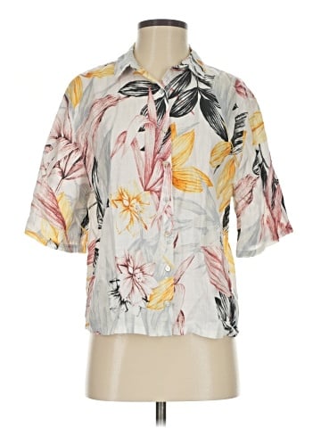 C&C California Short Sleeve Blouse (view 1)