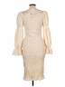 SNDYS. 100% Polyester Ivory Cocktail Dress Size 12 - photo 2