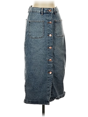 LOVEGEN Denim Skirt (view 1)
