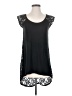 Make + Model 100% Viscose Black Short Sleeve Top Size XS - photo 1
