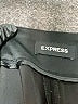 Express 100% Polyester Solid Black Shorts Size 14 - photo 3