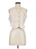 Shein 100% Polyester Ivory Vest Size M - photo 1